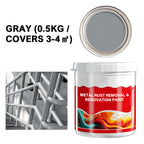 🔥Metal Rust Removal & Renovation Paint