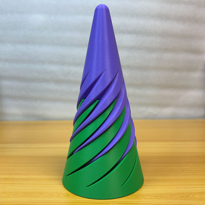 3D Christmas Tree-Shaped Spiral Toy