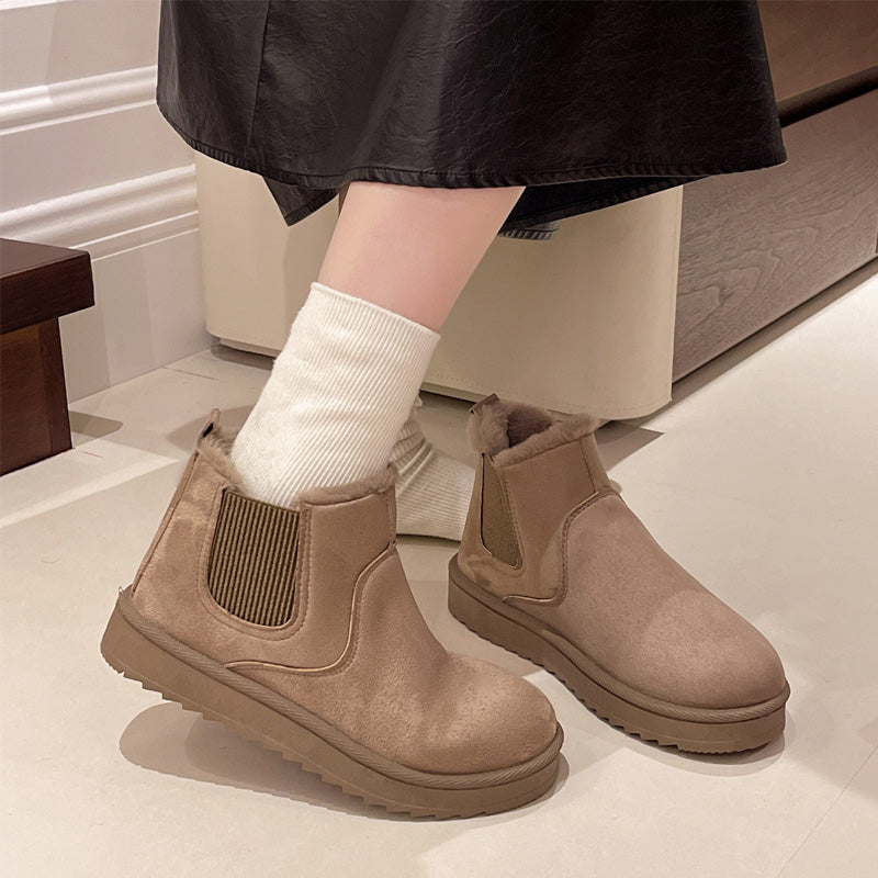 🔥Women's Thick Sole Warm Snow Ankle Boots