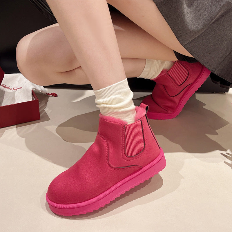 🔥Women's Thick Sole Warm Snow Ankle Boots