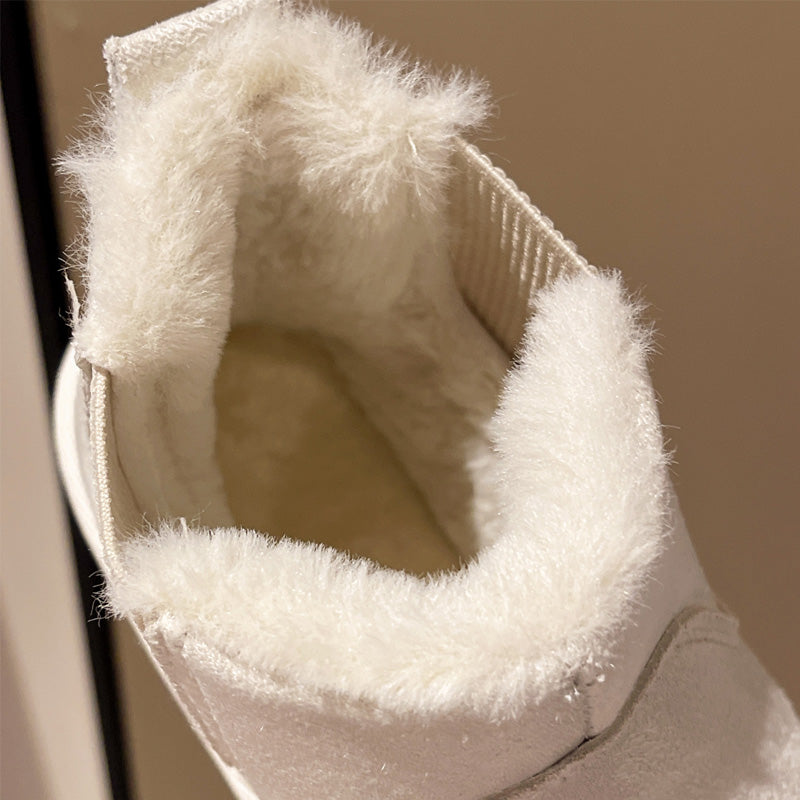 🔥Women's Thick Sole Warm Snow Ankle Boots
