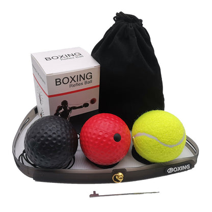 🔥Boxing Reflex Ball Headband