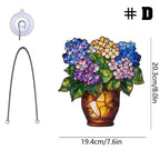 Acrylic Window Hanging Ornament Decoration