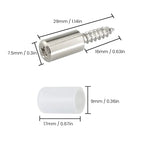 🔩 Self-tapping Screws Cabinet Laminate Support - 200 PCS with 5 Sizes for Easy Furniture Assembly 🛠️📦