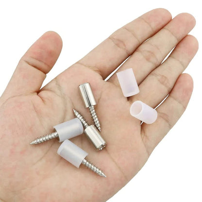 🔩 Self-tapping Screws Cabinet Laminate Support - 200 PCS with 5 Sizes for Easy Furniture Assembly 🛠️📦