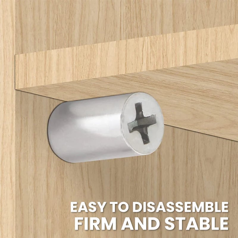 🔩 Self-tapping Screws Cabinet Laminate Support - 200 PCS with 5 Sizes for Easy Furniture Assembly 🛠️📦