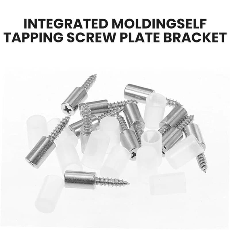 🔩 Self-tapping Screws Cabinet Laminate Support - 200 PCS with 5 Sizes for Easy Furniture Assembly 🛠️📦