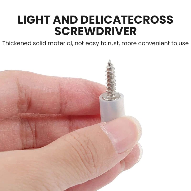 🔩 Self-tapping Screws Cabinet Laminate Support - 200 PCS with 5 Sizes for Easy Furniture Assembly 🛠️📦