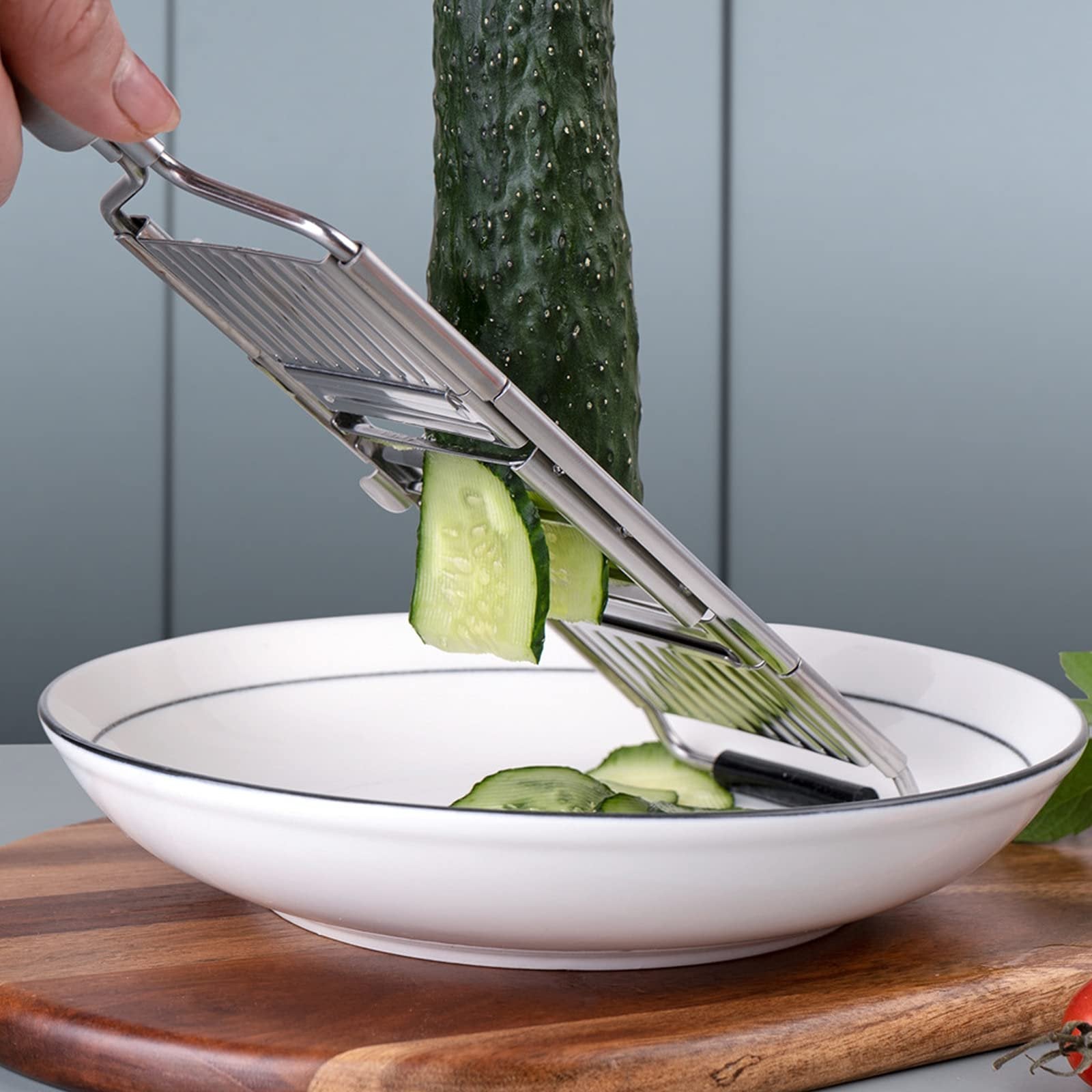 4-in-1 Multifunctional Stainless Steel Vegetable Slicer Cuts Set