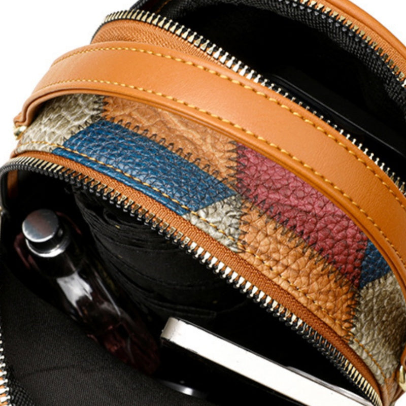 Women's Vintage Geometric Pattern Crossbody Bag