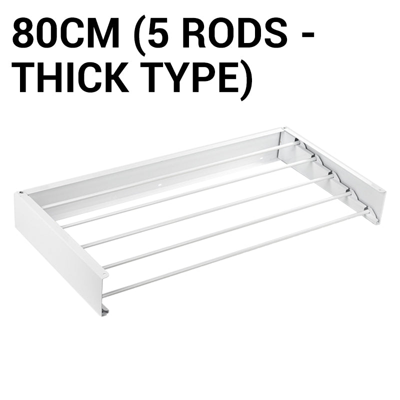 Foldable Wall Mounted Clothes Drying Rack