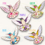Acrylic Hummingbird Window Hanging Ornament