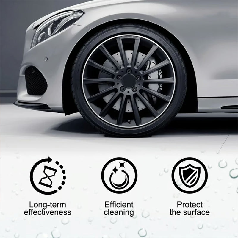 Versatile Lasting Hydrophobic Car Tire  Polishing Cleaner Paste