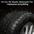 Versatile Lasting Hydrophobic Car Tire  Polishing Cleaner Paste