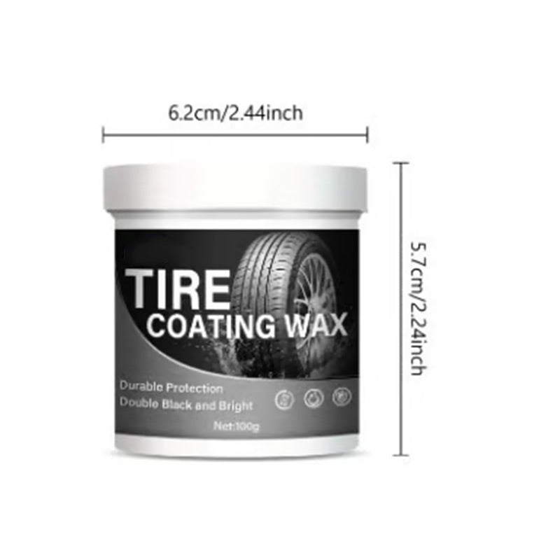 Versatile Lasting Hydrophobic Car Tire  Polishing Cleaner Paste