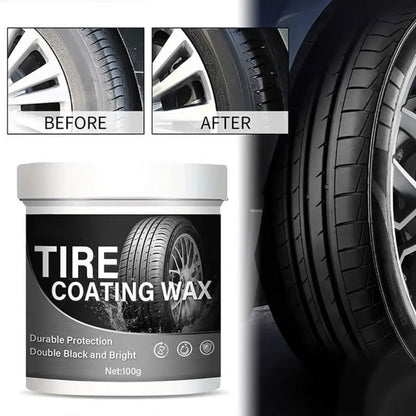 Versatile Lasting Hydrophobic Car Tire  Polishing Cleaner Paste