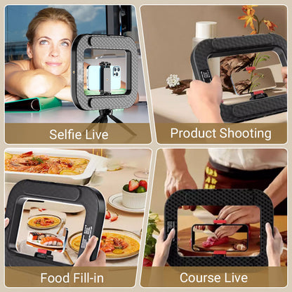 Rechargeable Handheld LED Selfie Fill Light