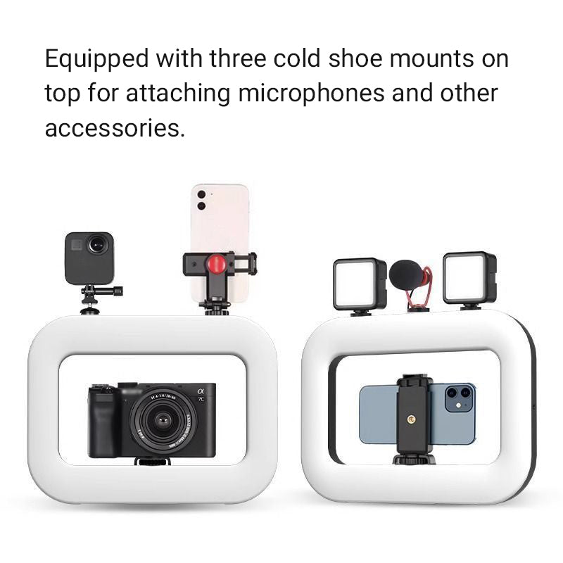 Rechargeable Handheld LED Selfie Fill Light