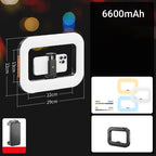 Rechargeable Handheld LED Selfie Fill Light