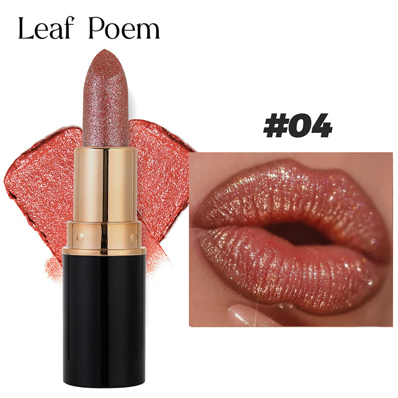 Buy 1 Get 1 Free💋Waterproof & Moisturizing Glitter Lipstick