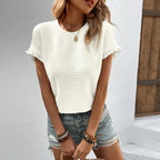 Women's Round Neck Casual Comfort Top