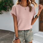 Women's Round Neck Casual Comfort Top