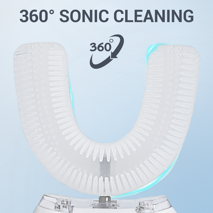 Sonic 360° Cleaning U Shaped Adult Electric Toothbrush