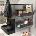 💥Punch-free Magnetic Storage Rack Organize —— Space-saving Kitchen Organizer