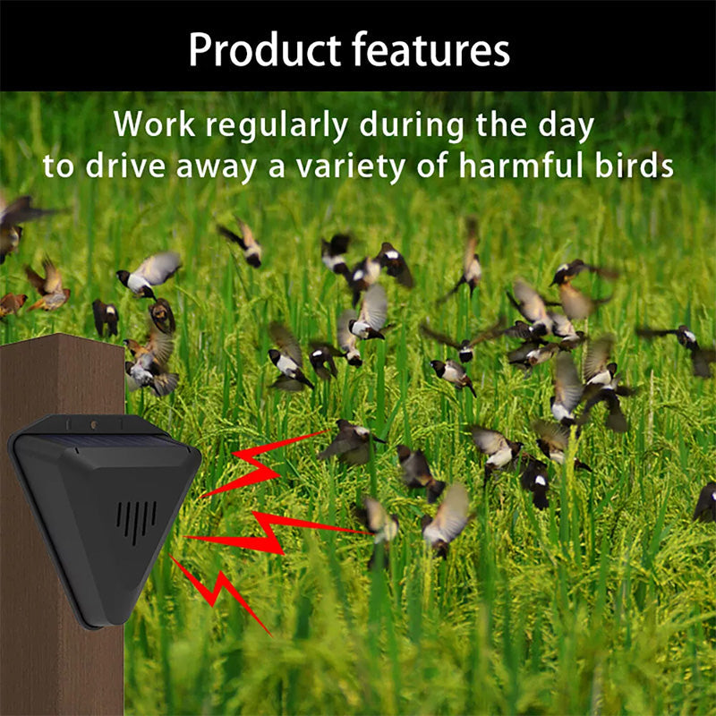 Waterproof Solar Outdoor Bird Repeller