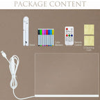 Illuminated LED Message Writing Board