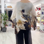 🌸2025 NEW ARRIVAL! 🌸Women's Casual Printed Round Neck Top
