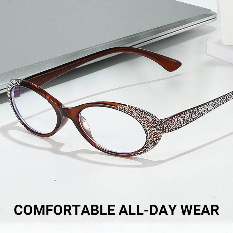 👓Cat's Eye Reading Glasses with Blue Light Blocker