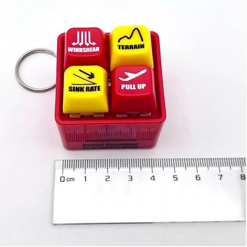 🚨📢Airbus Warning Sound Simulator with Keyring