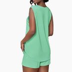 ✨Sleeveless Tank Top and Shorts 2-Piece Set