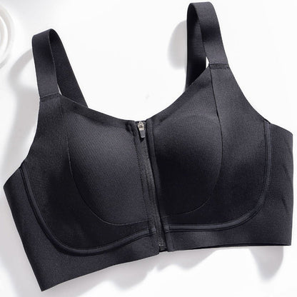 🔥Women's Anti-Sag Front Zipper Bra