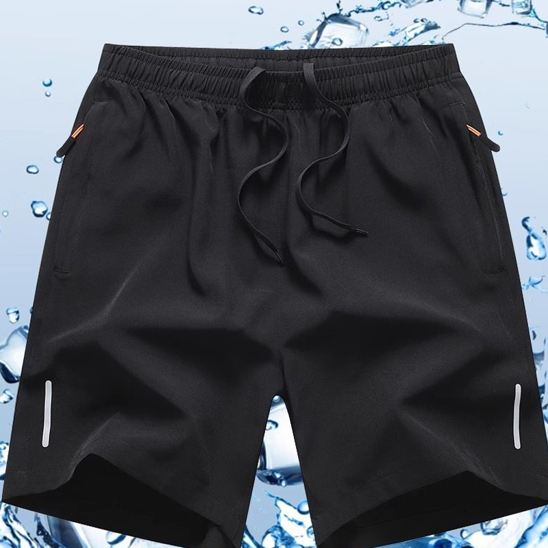 Men’s Elastic Waist Shorts – Relaxed & Breathable