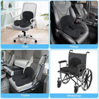 Non-Slip Memory Foam Seat💺
