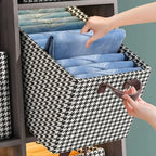 👖 Foldable Jeans Organizer for Closet – Save 60% Space & Find Pants in 1 Second! 🏠