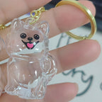 Dog Hair Collector Keychain
