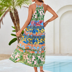 Women's Charming Loose Bold Print Dresses