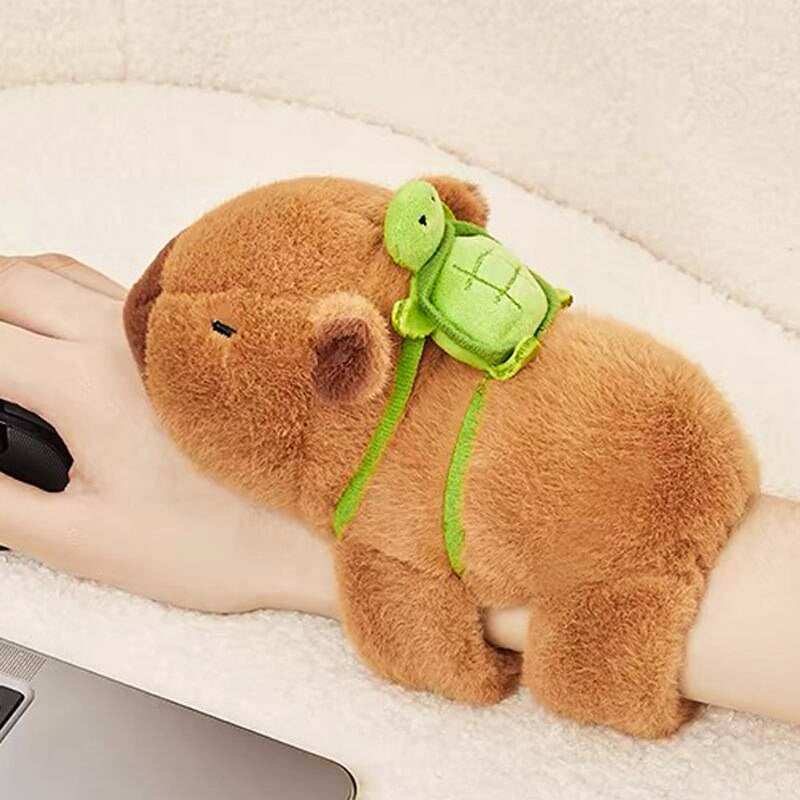 Tail-Spinning Capybara Plush Toy
