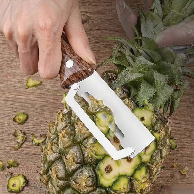 💎 MULTI-FUNCTIONAL PEELERS! 💎 Razor-Sharp Steel & Ergonomic Wood Handle for Effortless Peeling