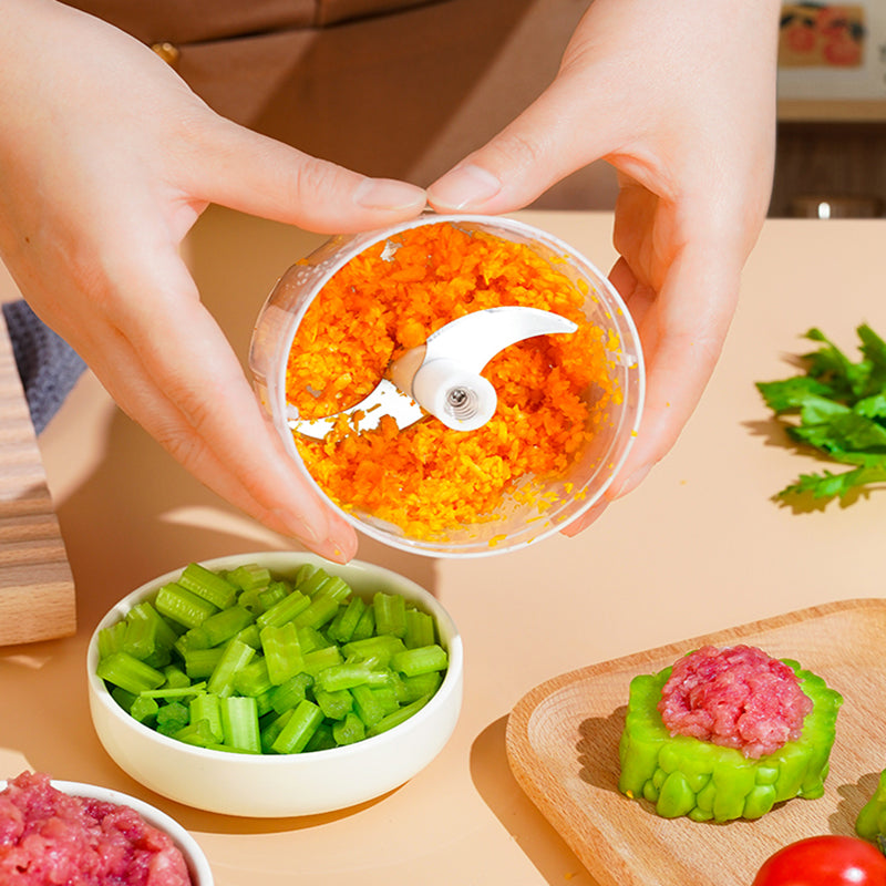 🔥 Electric Food Chopper Garlic Crusher