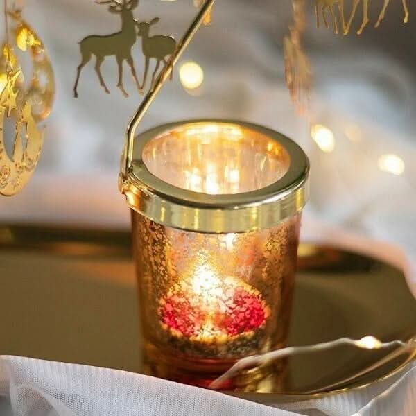 Rotating Scented Candle Holder