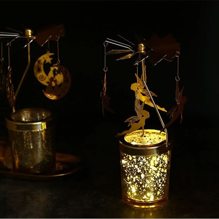 Rotating Scented Candle Holder