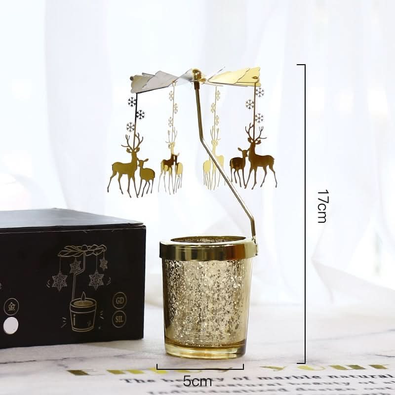 Rotating Scented Candle Holder