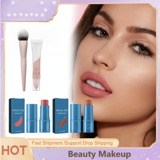 🔥BUY MORE SAVE MORE🔥💕Bronzer / Contour & Blush Stick Bestseller Makeup Combo