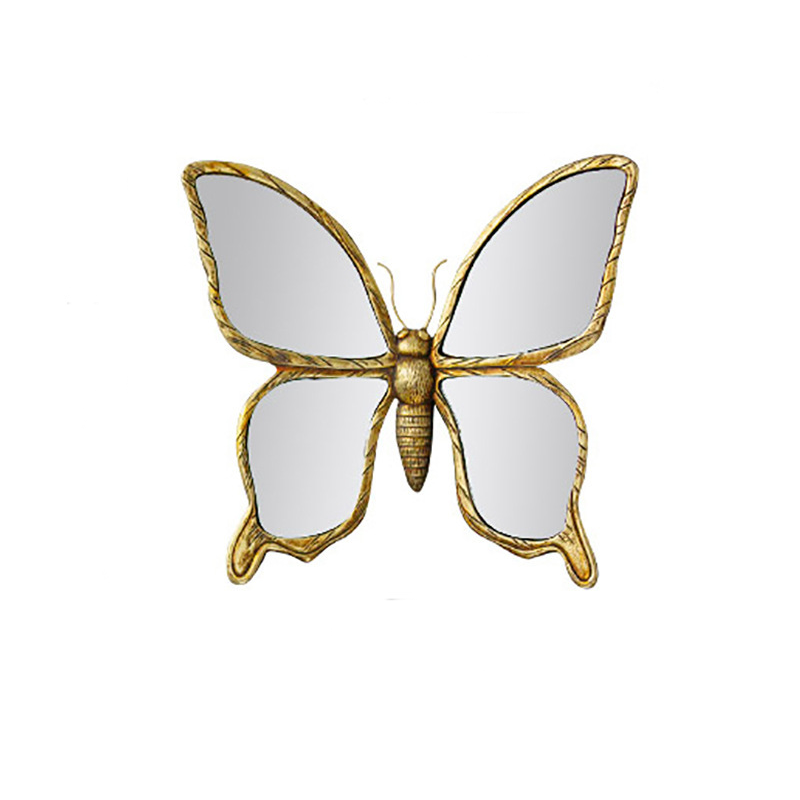 Vintage Mirror Butterfly & Dragonfly Wall Decor