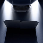 2PCS Retractable Sunshade for Car Windshield