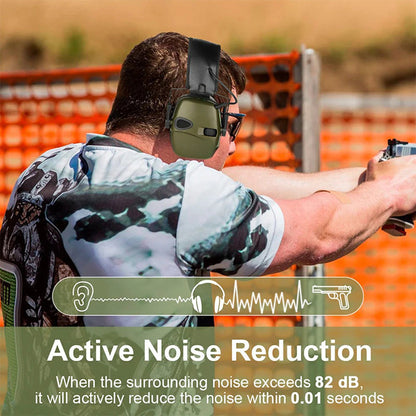 Electronic Shooting Hearing Protection Headphones